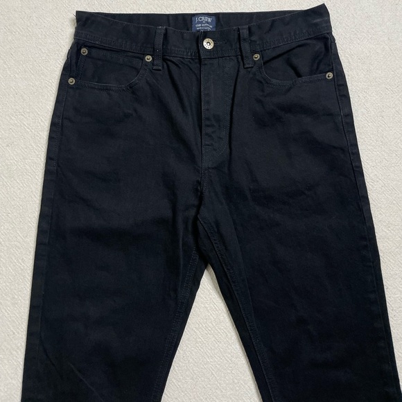 JCREW Men’s Sutton Black Straight Fit‎ Jeans 29 x 30 - Picture 3 of 7
